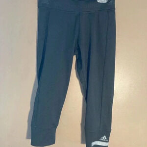 Adidas by Stella McCartney  black capri leggings